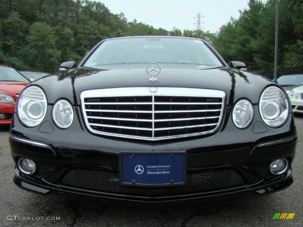2009 E 350 4Matic Sedan - Black / Cashmere photo #3