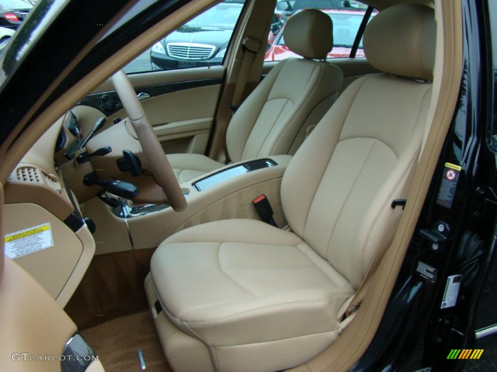 2009 E 350 4Matic Sedan - Black / Cashmere photo #8