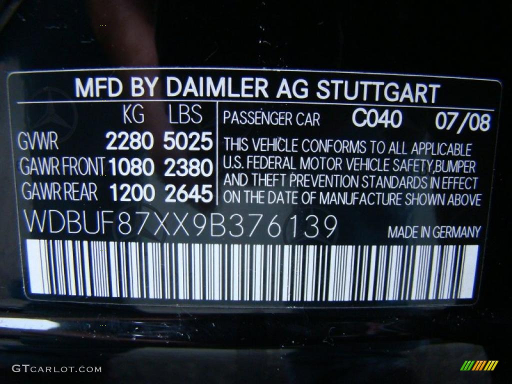 2009 E 350 4Matic Sedan - Black / Cashmere photo #15