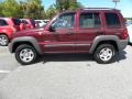 2002 Salsa Red Pearlcoat Jeep Liberty Sport 4x4  photo #2