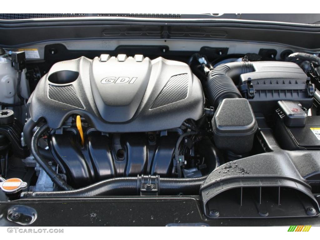 2011 Hyundai Sonata Limited 2.4 Liter GDI DOHC 16-Valve CVVT 4 Cylinder Engine Photo #37232312