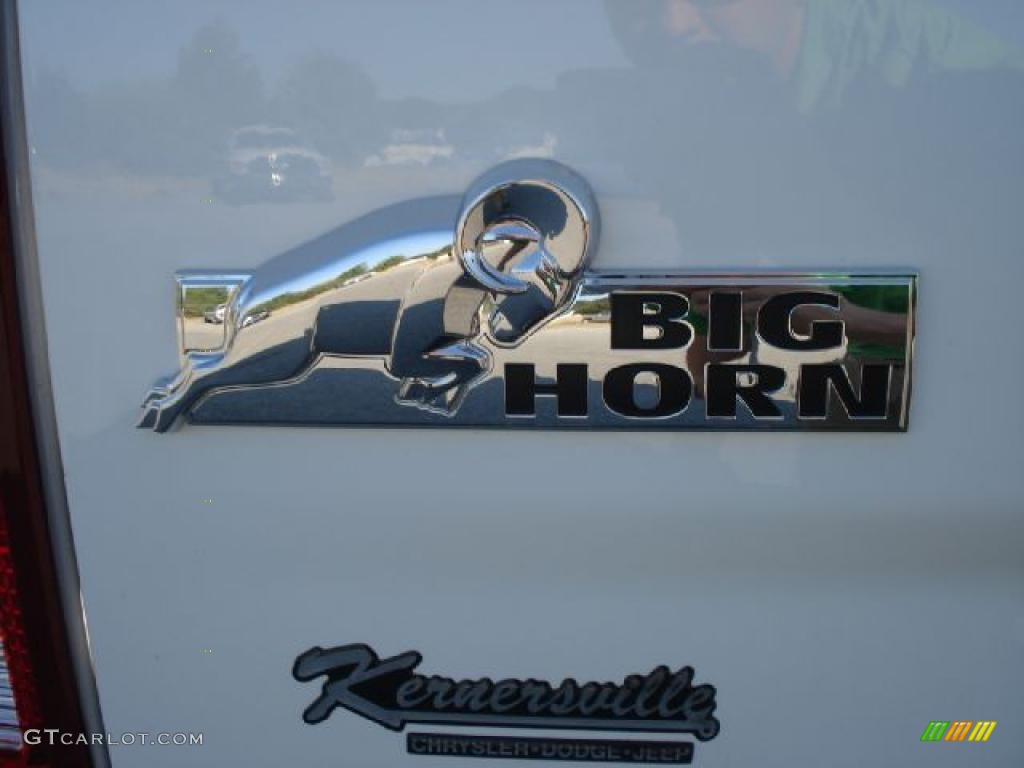 2010 Ram 1500 Big Horn Crew Cab 4x4 - Stone White / Dark Slate/Medium Graystone photo #15