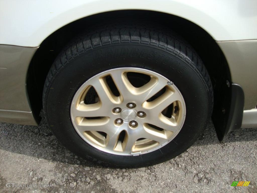 2000 Outback Limited Wagon - White Birch / Beige photo #39