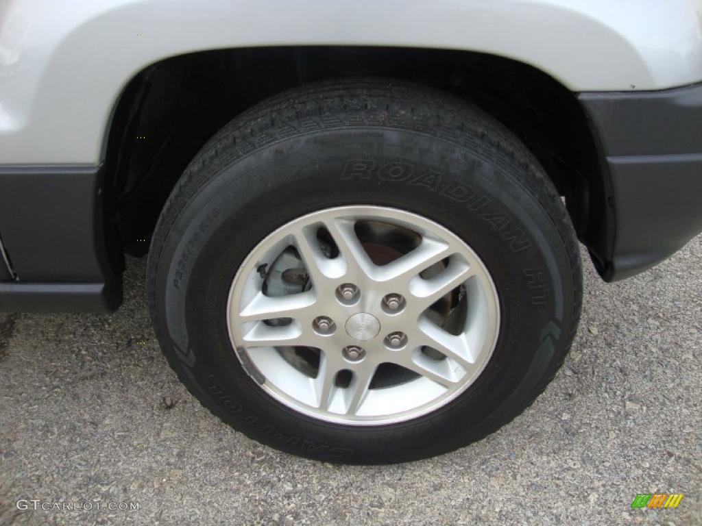 2003 Grand Cherokee Laredo - Bright Silver Metallic / Dark Slate Gray photo #30