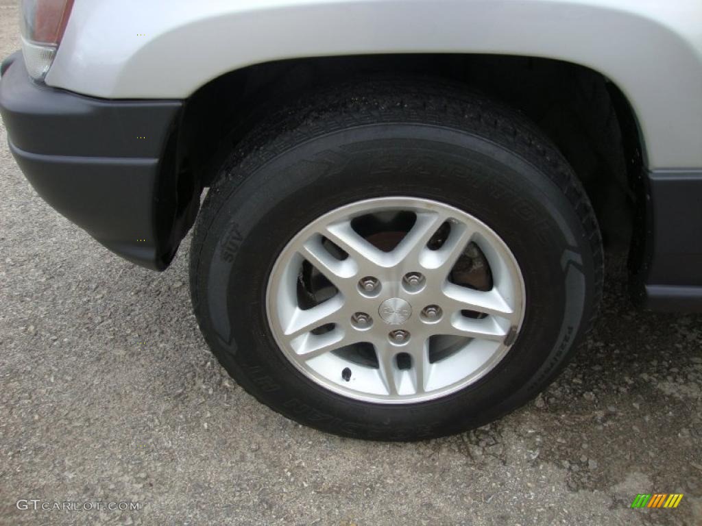 2003 Grand Cherokee Laredo - Bright Silver Metallic / Dark Slate Gray photo #35