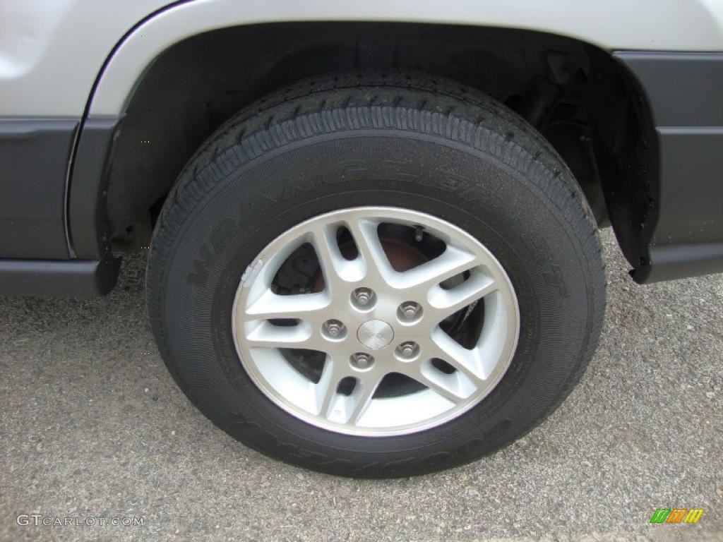 2003 Grand Cherokee Laredo - Bright Silver Metallic / Dark Slate Gray photo #36