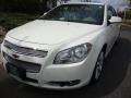 White - Malibu LTZ Sedan Photo No. 1