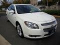 White - Malibu LTZ Sedan Photo No. 9