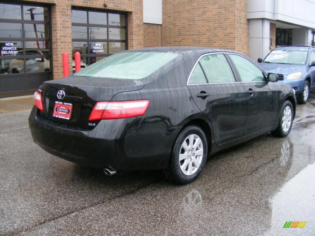 2007 Camry XLE - Black / Ash photo #3