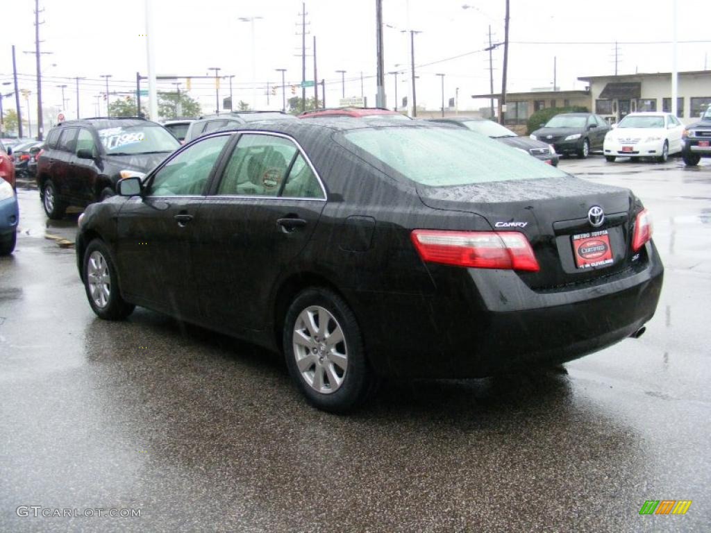 2007 Camry XLE - Black / Ash photo #5