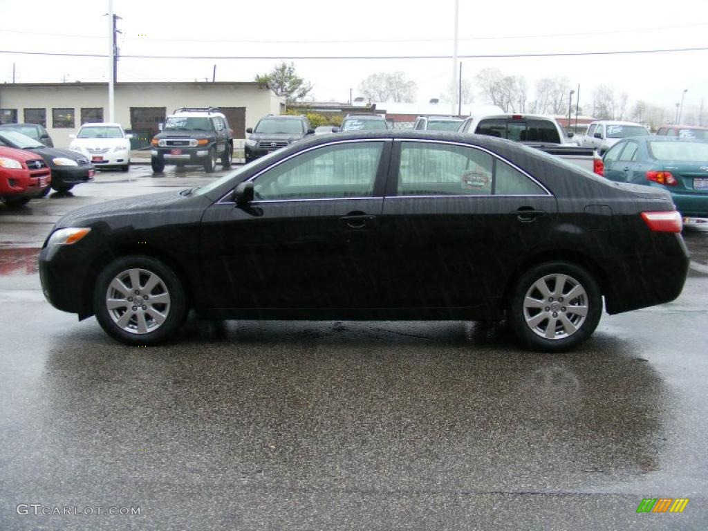 2007 Camry XLE - Black / Ash photo #6