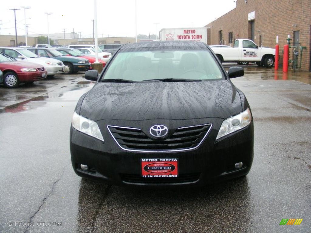 2007 Camry XLE - Black / Ash photo #8