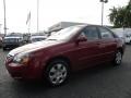 Spicy Red Metallic - Spectra EX Sedan Photo No. 6
