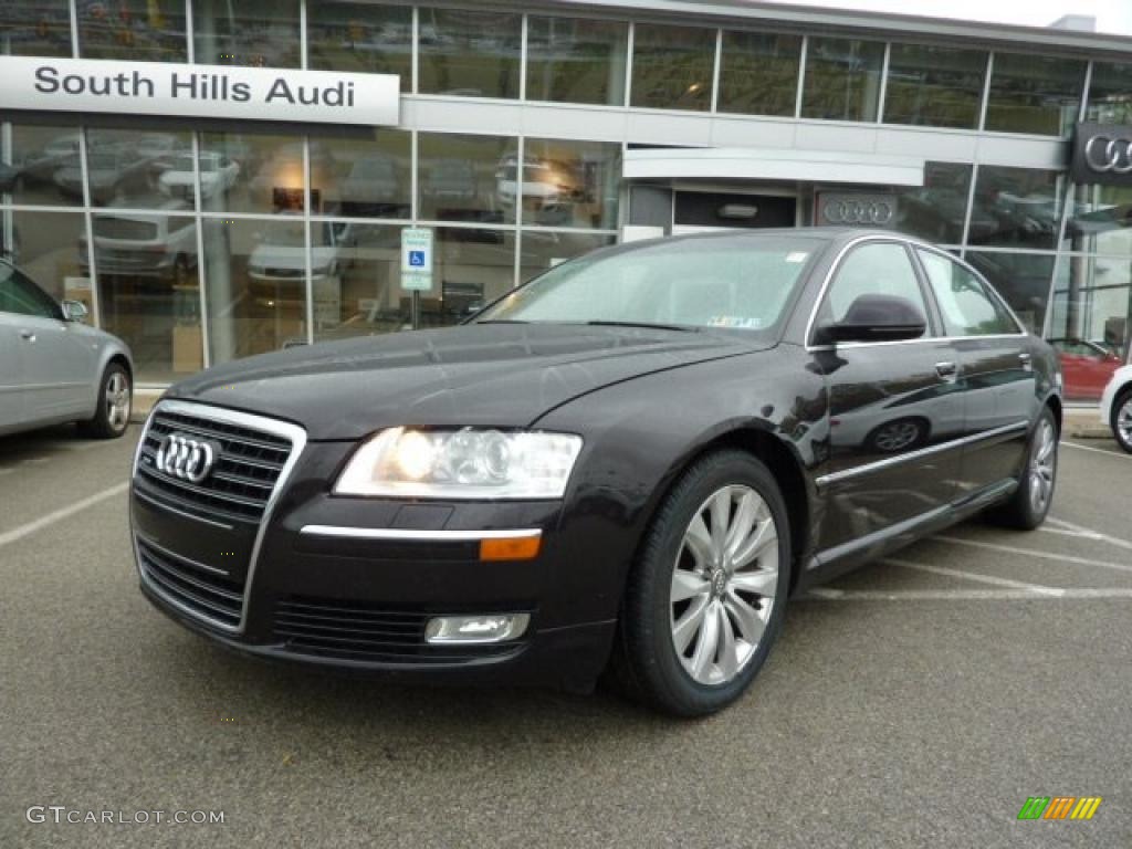 2008 A8 L 4.2 quattro - Cherry Black Pearl Effect / Amaretto photo #1