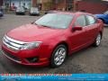 2011 Red Candy Metallic Ford Fusion SE  photo #18