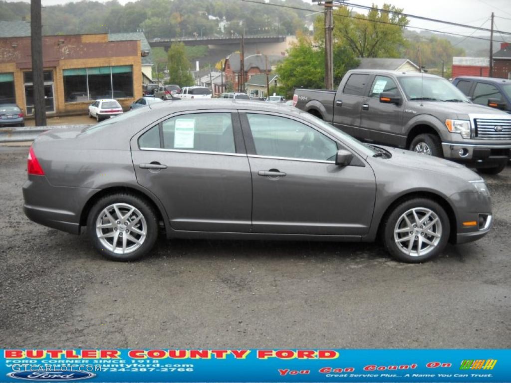 2011 Fusion SEL - Sterling Grey Metallic / Charcoal Black photo #2