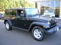 2008 Black Jeep Wrangler Unlimited X  photo #2