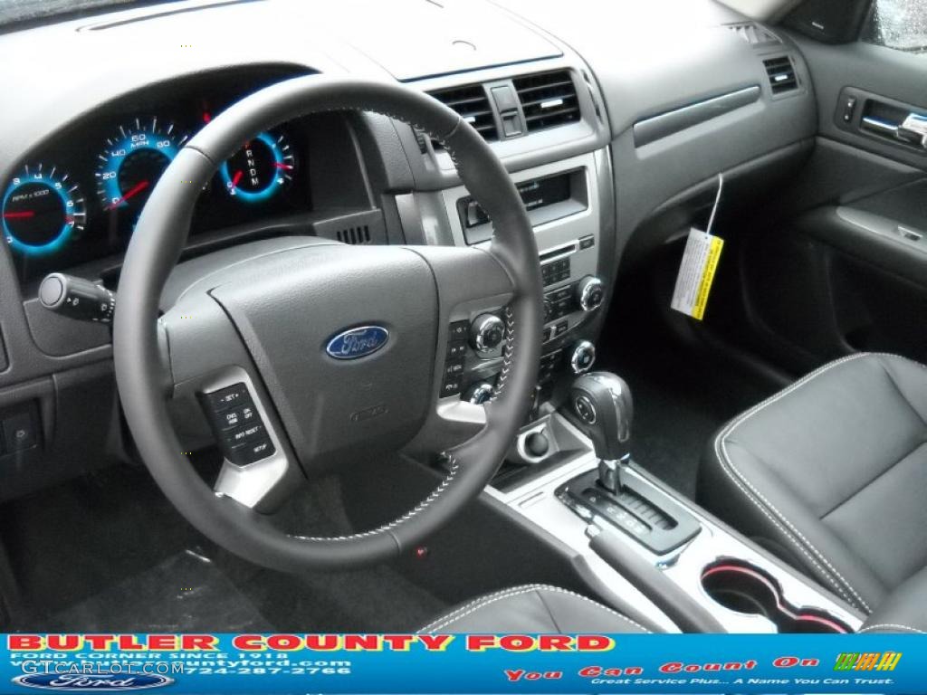 2011 Fusion SEL V6 AWD - Blue Flame Metallic / Charcoal Black photo #8