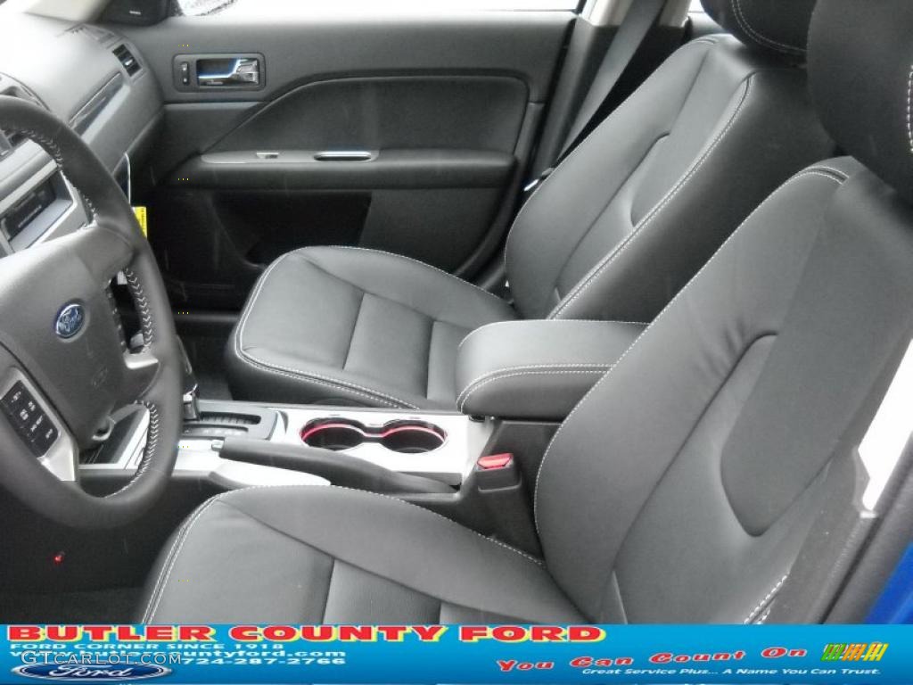 2011 Fusion SEL V6 AWD - Blue Flame Metallic / Charcoal Black photo #9