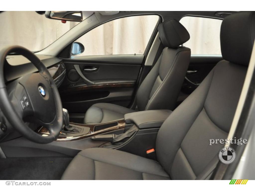 2008 3 Series 328xi Sedan - Titanium Silver Metallic / Black photo #12
