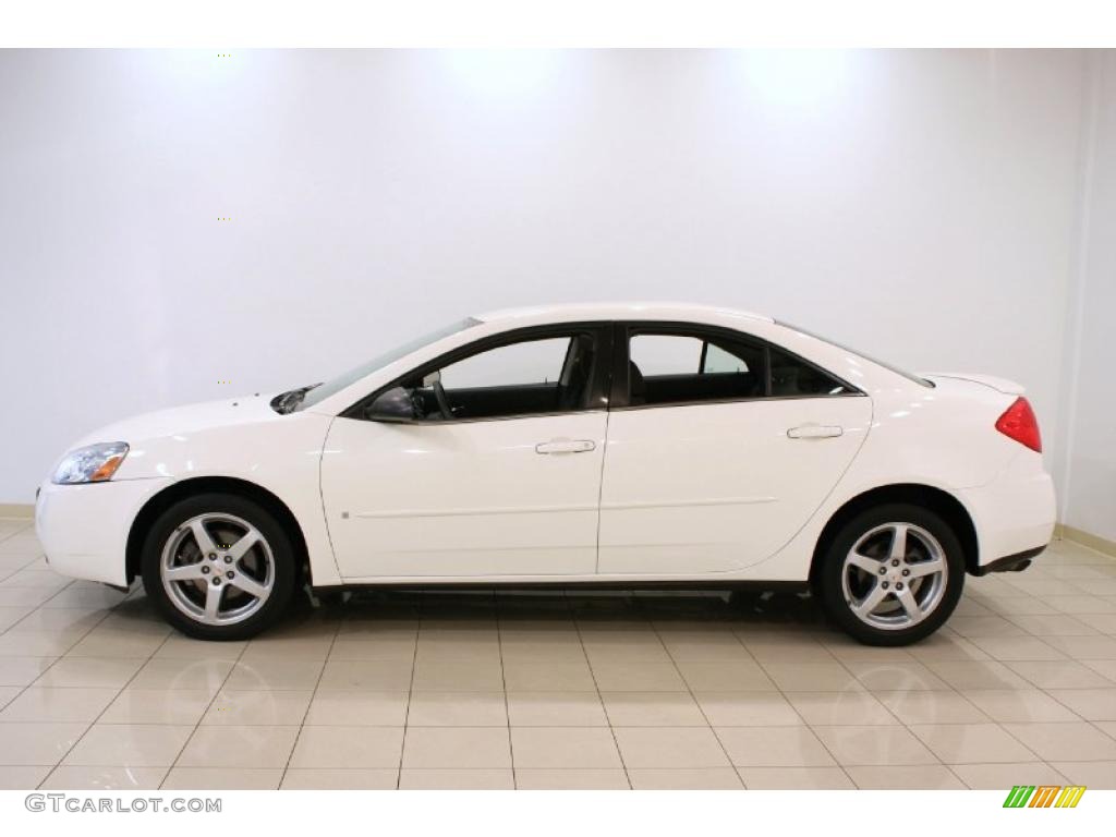 2007 G6 V6 Sedan - Ivory White / Ebony photo #4