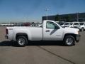 2011 Summit White GMC Sierra 1500 Regular Cab 4x4  photo #3