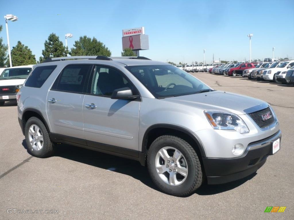 2011 Acadia SLE AWD - Quicksilver Metallic / Ebony photo #1