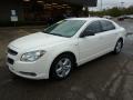 White - Malibu LS Sedan Photo No. 8