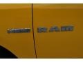 2009 Detonator Yellow Dodge Ram 1500 Big Horn Edition Crew Cab  photo #12