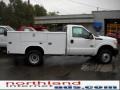 2011 Oxford White Ford F350 Super Duty XL Regular Cab 4x4 Chassis Commercial  photo #5