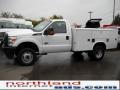 2011 Oxford White Ford F350 Super Duty XL Regular Cab 4x4 Chassis Commercial  photo #9