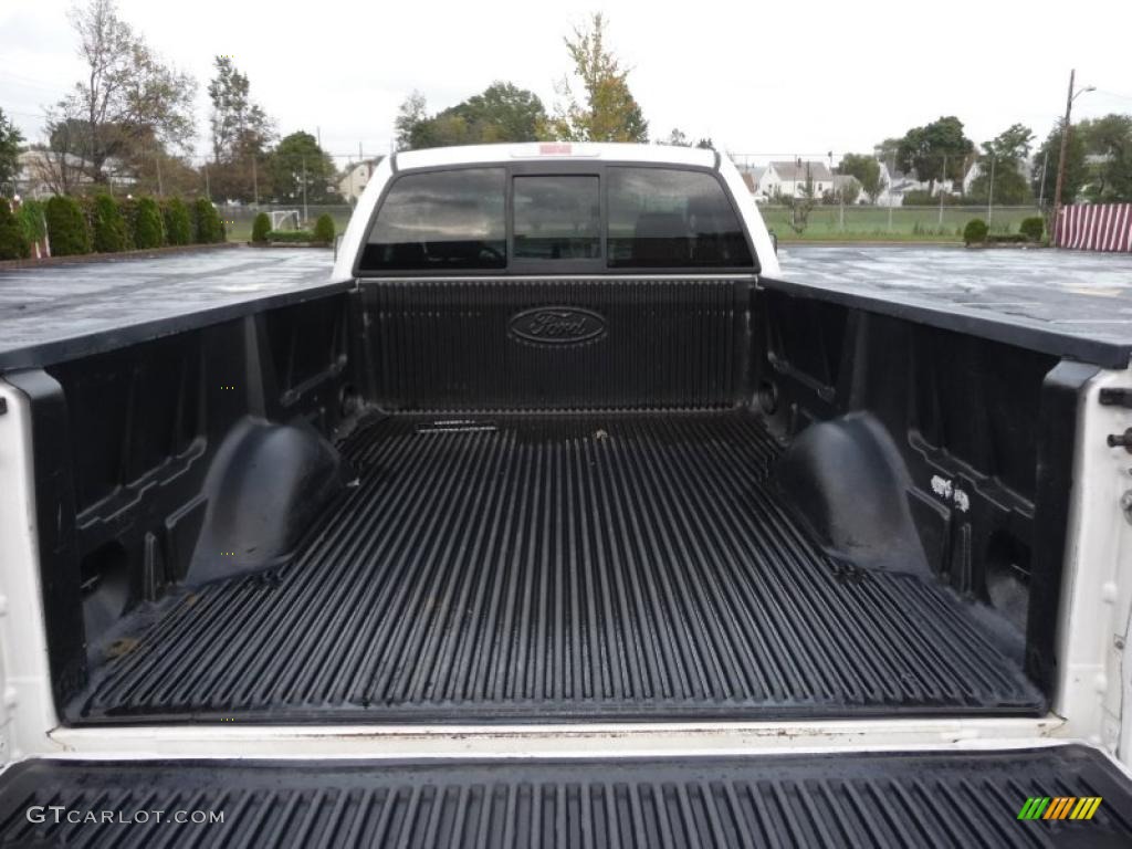 2004 F150 XLT Regular Cab - Oxford White / Dark Flint photo #11