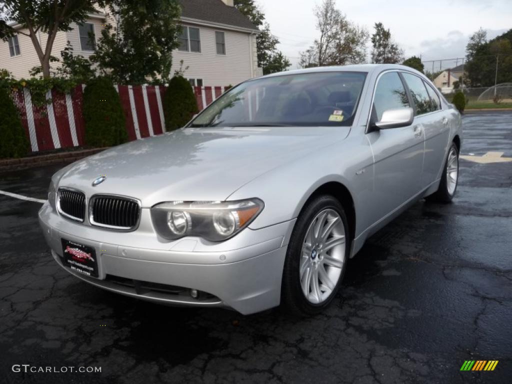 Bmw 7 series titanium silver #3