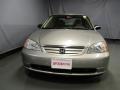 2003 Shoreline Mist Metallic Honda Civic LX Sedan  photo #2