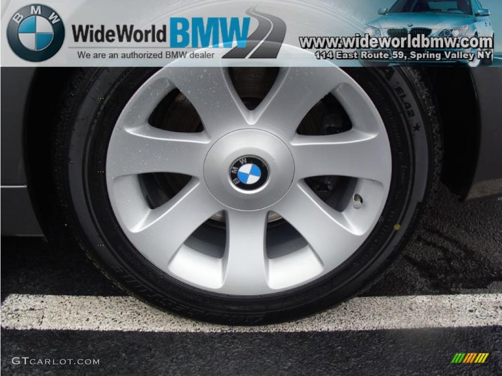 2008 7 Series 750i Sedan - Sterling Grey Metallic / Black photo #7