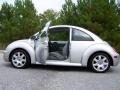 2001 Silver Arrow Metallic Volkswagen New Beetle GLX 1.8T Coupe  photo #12