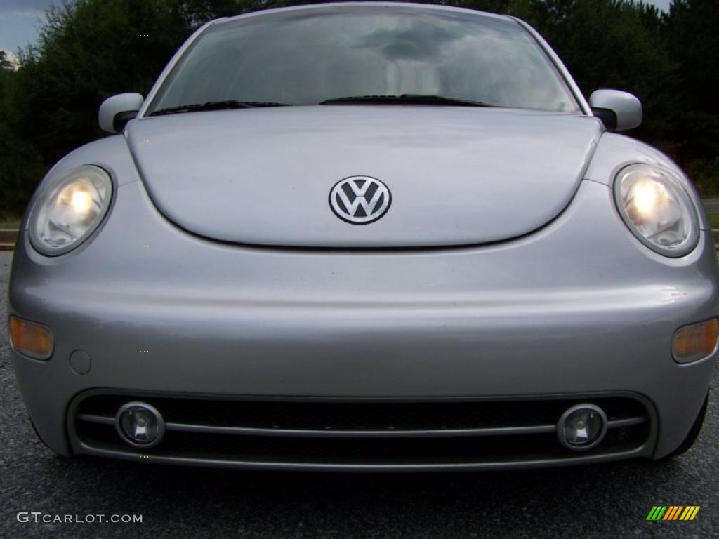 2001 New Beetle GLX 1.8T Coupe - Silver Arrow Metallic / Light Grey photo #13