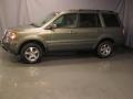 2008 Aberdeen Green Metallic Honda Pilot EX 4WD  photo #3