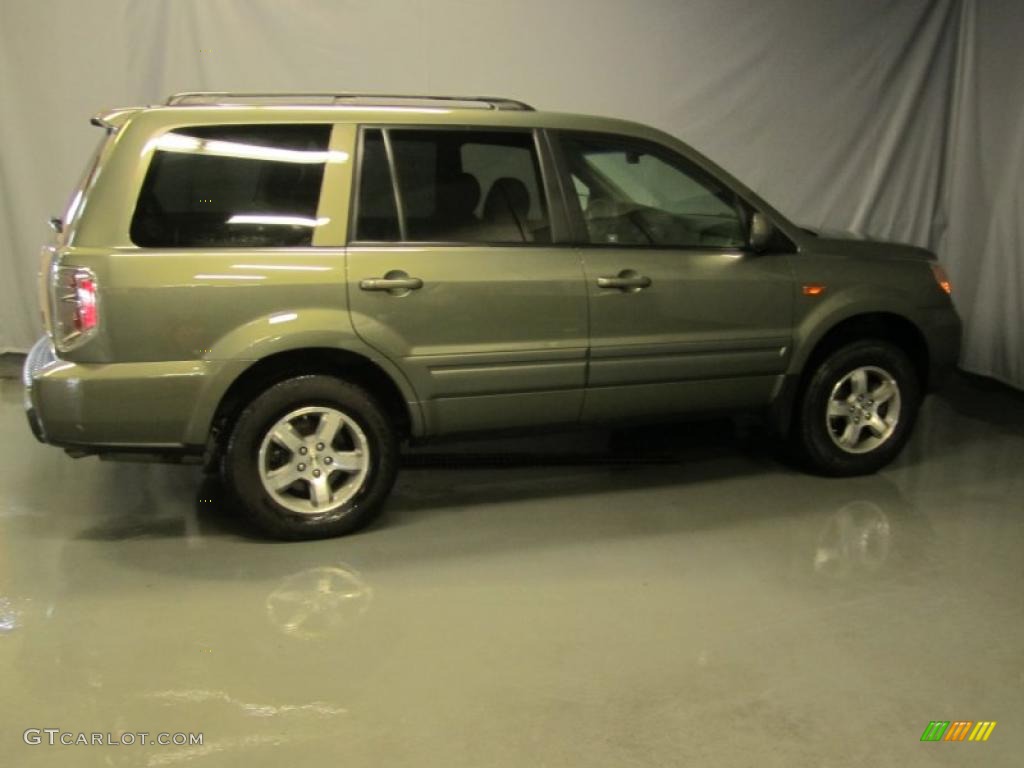 2008 Pilot EX 4WD - Aberdeen Green Metallic / Olive photo #8