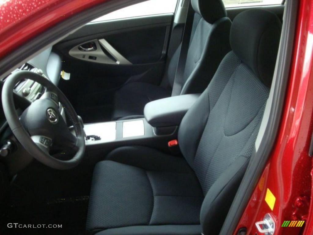 2011 Camry SE - Barcelona Red Metallic / Dark Charcoal photo #8