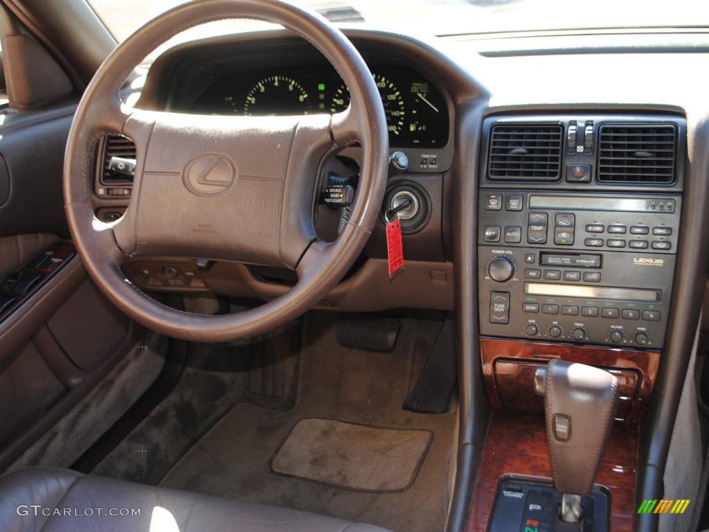 1990 LS 400 - Dark Taupe Metallic / Tan photo #11