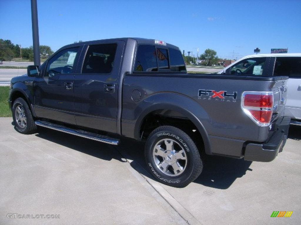 2010 F150 FX4 SuperCrew 4x4 - Sterling Grey Metallic / Black photo #12