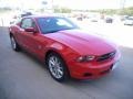 2011 Race Red Ford Mustang V6 Premium Coupe  photo #1