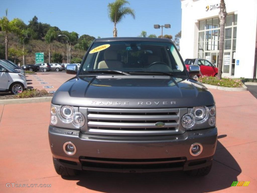 2006 Range Rover HSE - Bonatti Grey / Sand/Jet photo #2