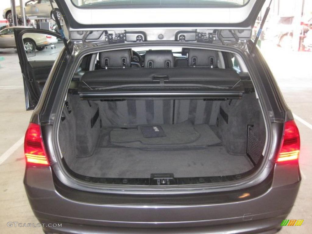 2008 3 Series 328i Wagon - Sparkling Graphite Metallic / Gray photo #21