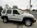 2007 Stone White Jeep Liberty Sport 4x4  photo #5