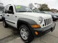 2007 Stone White Jeep Liberty Sport 4x4  photo #6