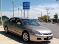 2007 Desert Mist Metallic Honda Accord EX-L V6 Sedan  photo #2