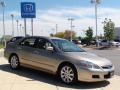 2007 Desert Mist Metallic Honda Accord EX-L V6 Sedan  photo #3