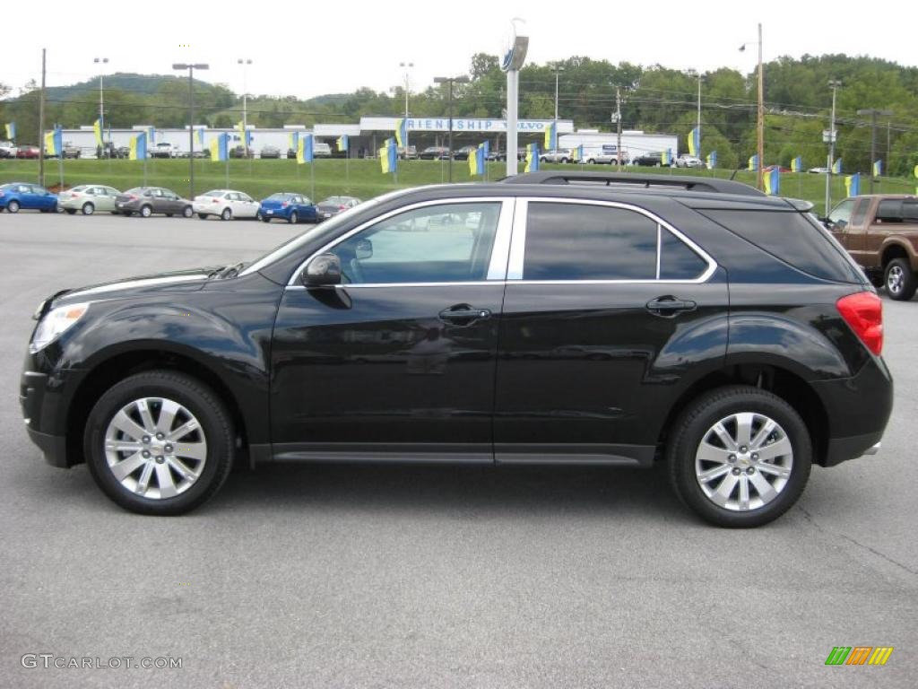 2010 Equinox LT AWD - Black Granite Metallic / Jet Black photo #1